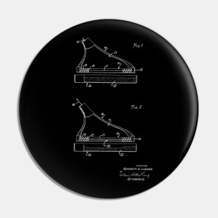 Method of Printing Vintage Patent Hand Drawing Pin