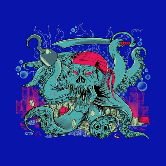 Octopirate by TheIllustratingMan