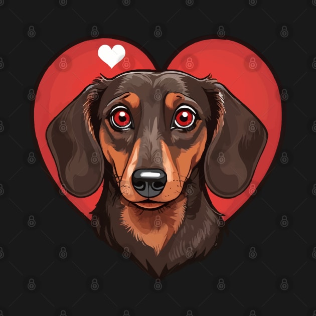 dachshund dog lover by Norzeatic