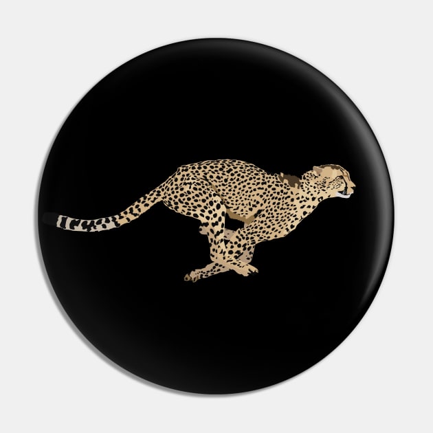 Running Cheetah Pin by NorseTech