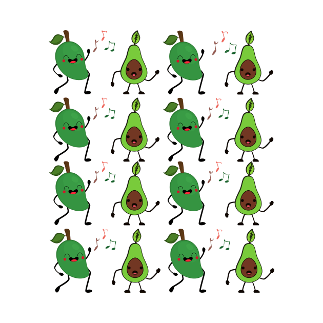 Avocado Pattern by PatternCreators