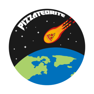 Pizzateorite, the first meteorite made up of pizza T-Shirt