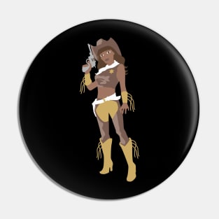 Cowboy Girl Pin