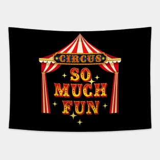 Circus So Much Fun Circus Artist Costume Tapestry