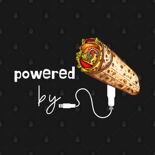 Powered by Burrito by leBoosh-Designs