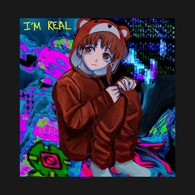 Lain Serial Experiments Lain by Adrianisawaffle