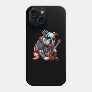 Bulldog Rocker Phone Case