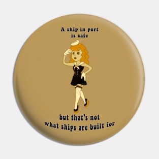 Old Style Cartoon pin up - Sailor Pin