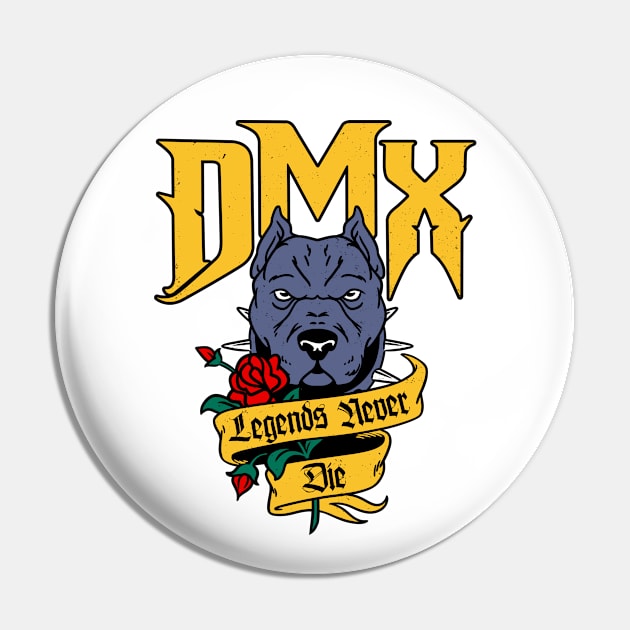 DMX Legends Never Die Color Pin by Scud"