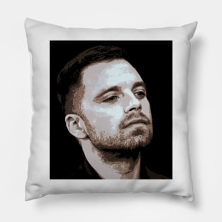 sebastian stan Pillow