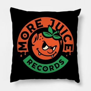 icon more juice records Pillow