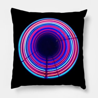 Rainbow Neon Void Pillow