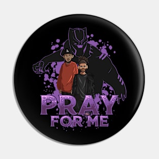 Pay For Me Rapper Illustration Pin