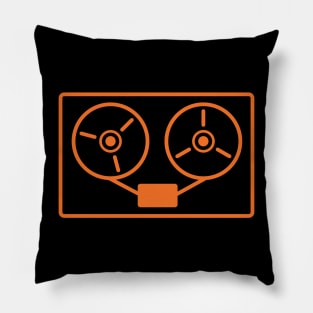 Reel to Reel Tape for Electronic Musician Pillow