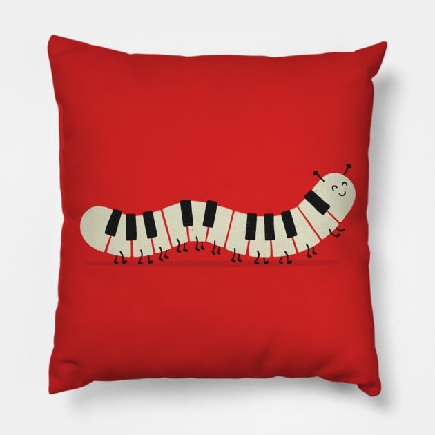 Caterpiano Pillow by expo