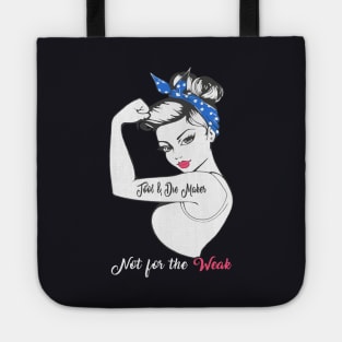 Tool And Due Maker Not For The Weak Beautiful Confident Talant Strong Wife Gym Tote