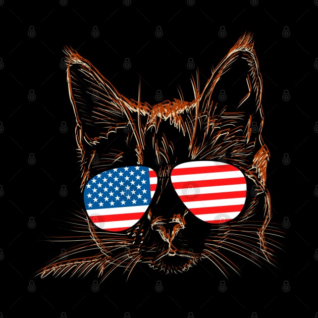Patriot Cat by TJWDraws