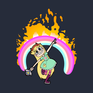 Rainbow on Fire T-Shirt