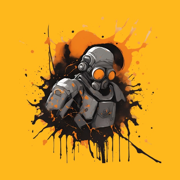 Gamer's Spill The Half Life Splatter by trubble