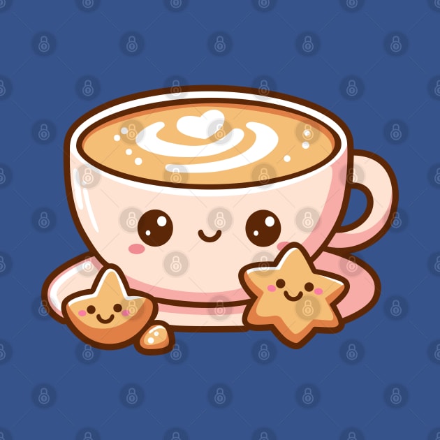 Cappuccino and biscuit by Arief Uchiha