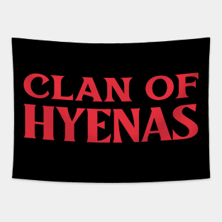 Clan of Hyenas Animal Collective Nouns Tapestry