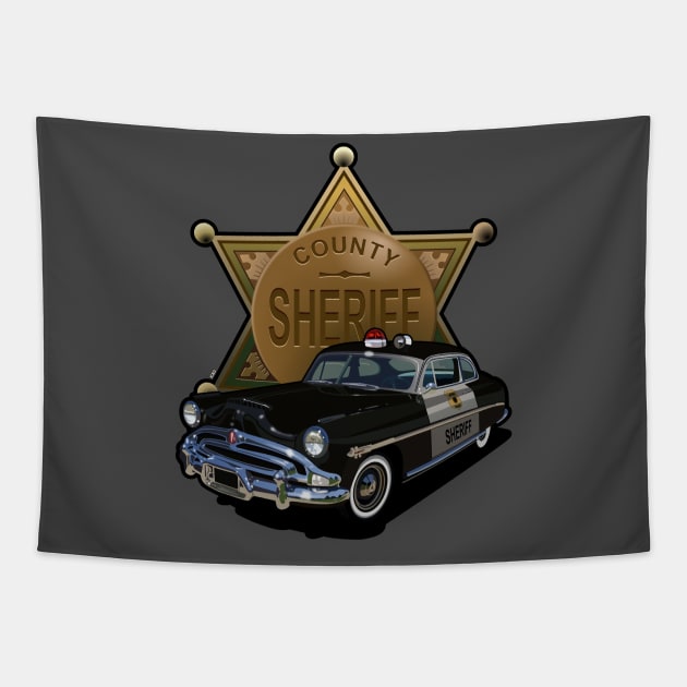 Sheriff Tapestry by Akira31