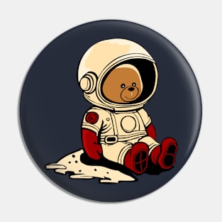 bear astro Pin