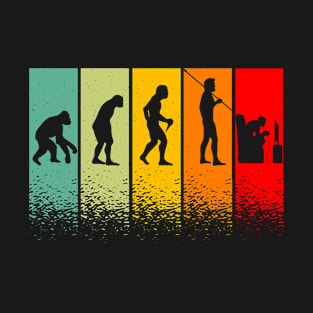 Evolution gamer cadeau humour Ado Gaming T-Shirt