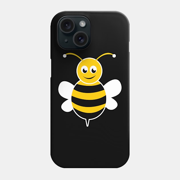 Bee Positive-a Heart For Bumblebee Phone Case by MaikaeferDesign