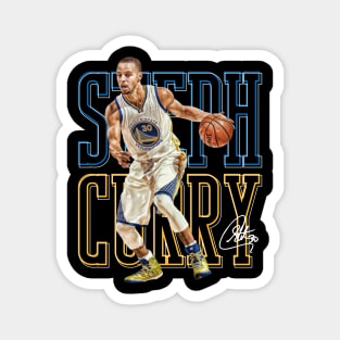 Steph Curry 30 Basketball Magnet