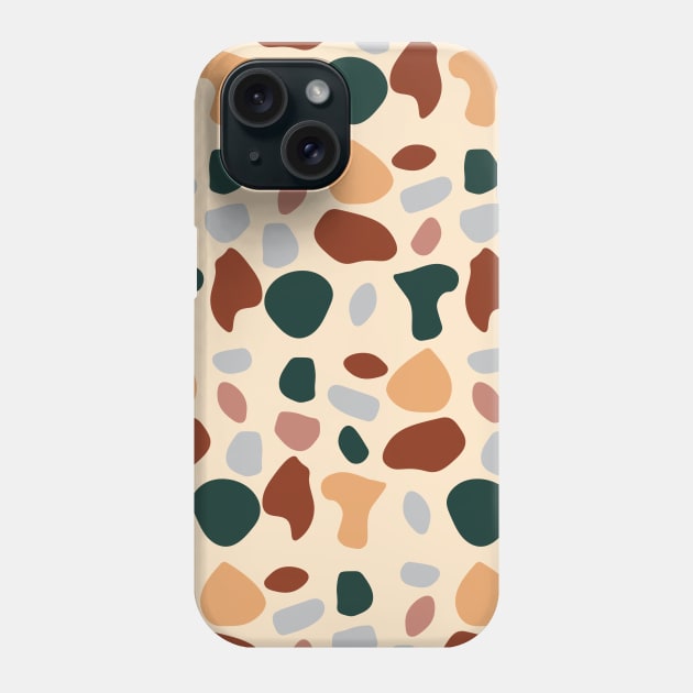 Abstract Shapes, Boho, Pattern, Organic Shapes Phone Case by Colorable