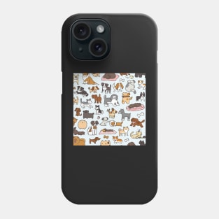 Dogs Pattern Phone Case