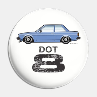 Dot 8 Blue Pin