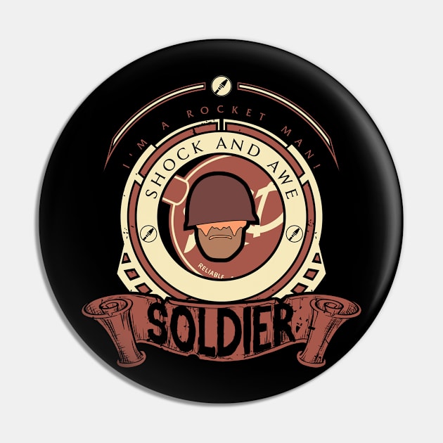 Soldier - Red Team Pin by FlashRepublic