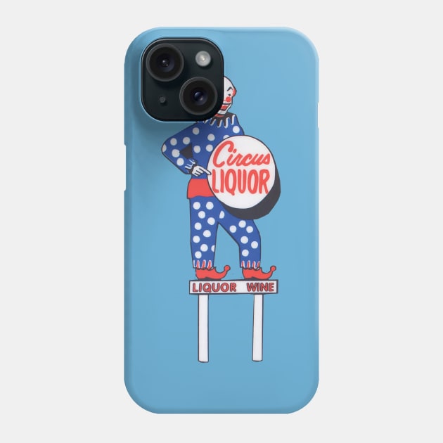 Circus Liquor - North Hollywood Phone Case by SubwayTokin