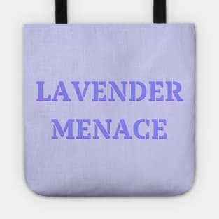 Lavender Menace Inspired by the 70s Lesbian Rights Movement Tote
