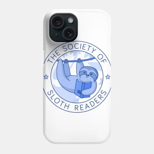 Society of Sloth Readers Phone Case