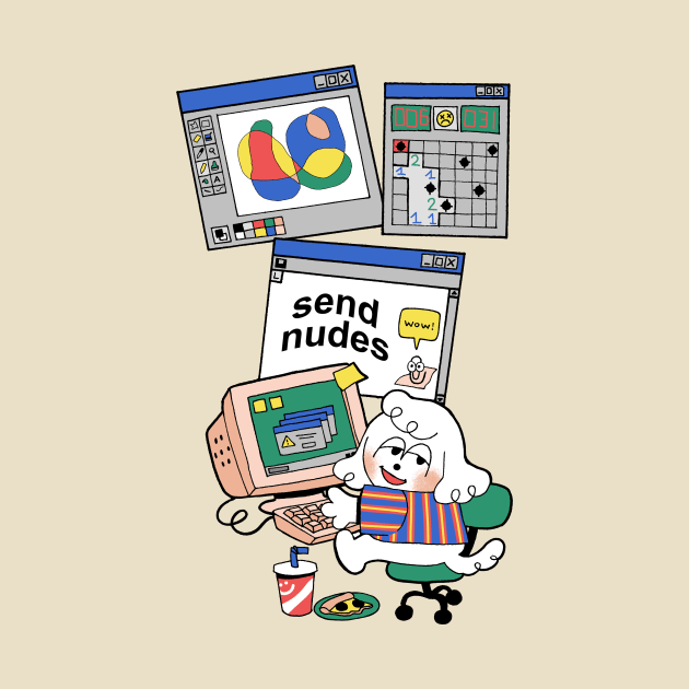 Windows 95 Doggy by serenaci