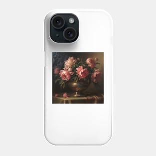 Antique Peonies II Phone Case