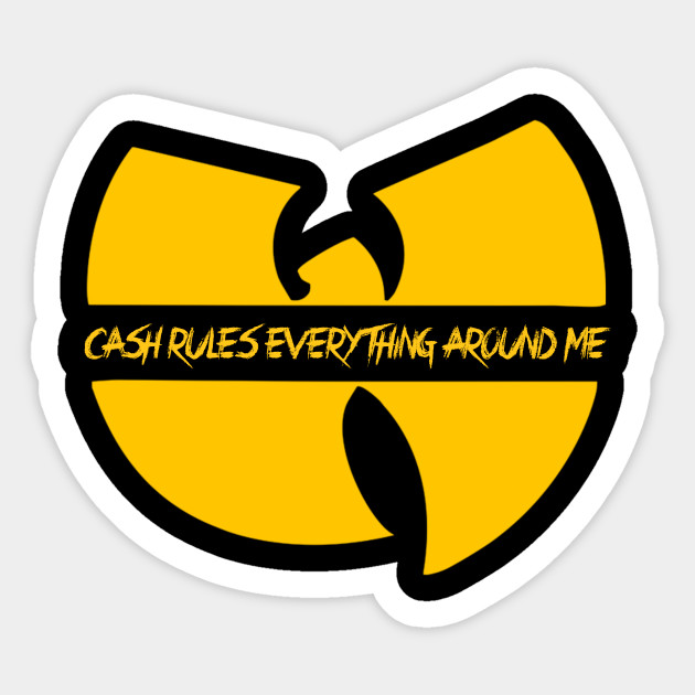 Wu Tang Clan Cream Wu Tang Sticker Teepublic Uk