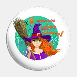 Halloween. The Power of Witches Pin