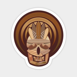 Surf Skull Magnet