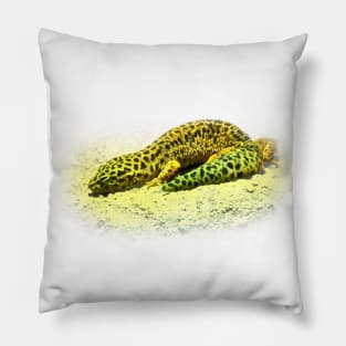 Leopard gecko Pillow