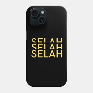 Selah | Christian Typography Phone Case