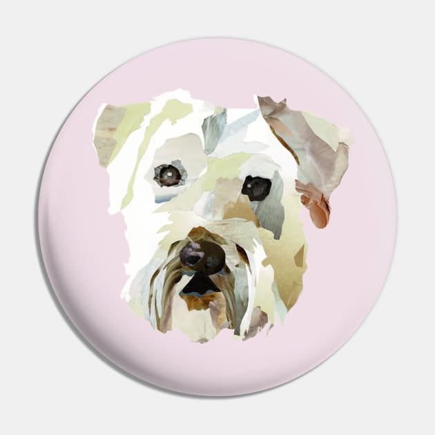 Benji the Soft-Coated Wheaten Terrier Pin by jeslorgra