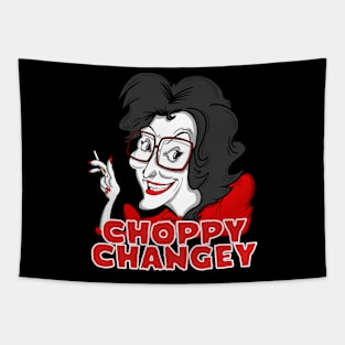 Choppy Changey - Bridget from RTE Republic of Telly Irish Series Tapestry