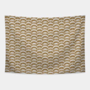 Gold luxury pattern design Tapestry