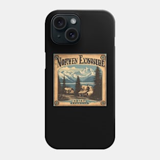 norther exposure Alaska snowy mountain Phone Case