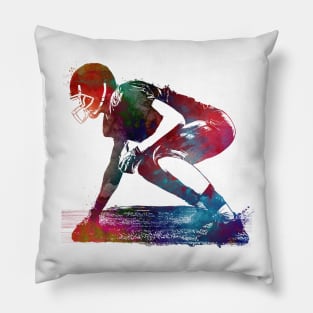 American football player #football #sport Pillow