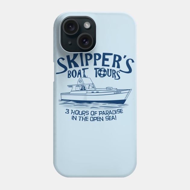 Skipper's Boat Tours Phone Case by APSketches